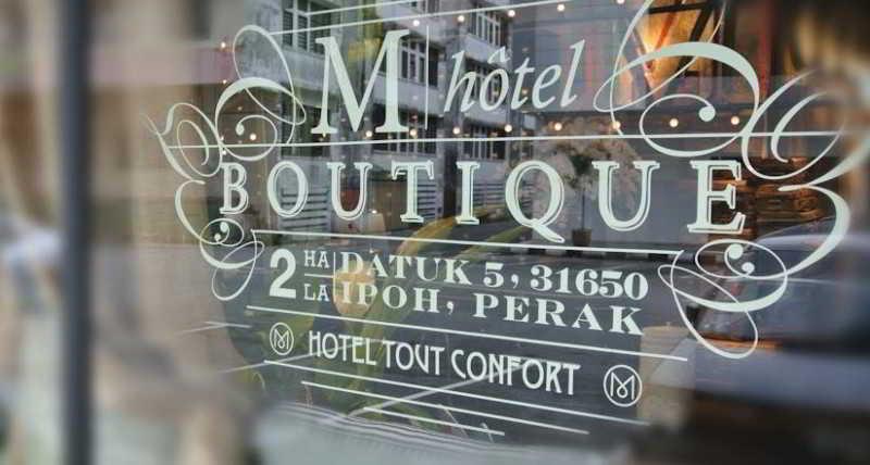 M Boutique Hotel Ipoh Kültér fotó